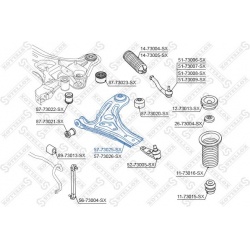 pakabos svirtis
                                STELLOX                                                57-73025-SX, STELLOX, 