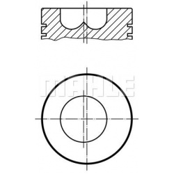 stūmoklis
                                MAHLE                                                009 90 02, MAHLE, 0099002, au