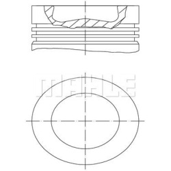 stūmoklis
                                MAHLE                                003 16 00, MAHLE, 003 16 00, auto detalė