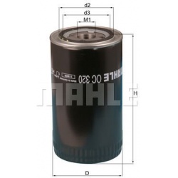 alyvos filtras
                                MAHLE                                                OC320, MAHLE, OC320, auto