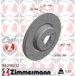 Stabdžių diskas SPORT Z
                                ZIMMERMANN                                                150.2982.