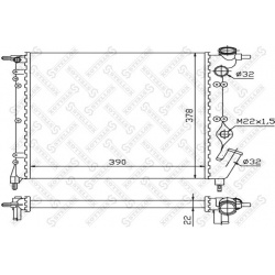 Aušinimo radiatorius
                                STELLOX                                                10-25293-SX, STE