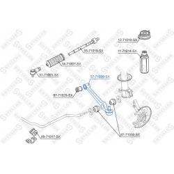 pakabos svirtis
                                STELLOX                                                57-71038-SX, STELLOX, 