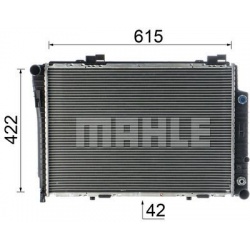 Aušinimo radiatorius
                                MAHLE                                CR 248 000S, MAHLE, CR248000S, aut