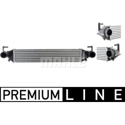 tarpinis suslėgto oro aušintuvas, kompresorius BEHR *** PREMIUM LINE ***
                                MAHLE             