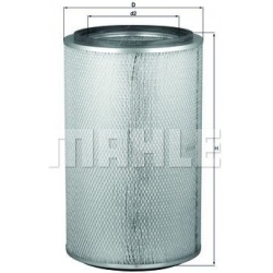 oro filtras
                                MAHLE                                                LX654, MAHLE, LX654, auto de