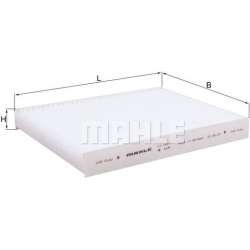 filtras, salono oras
                                MAHLE                                                LA1614, MAHLE, LA16
