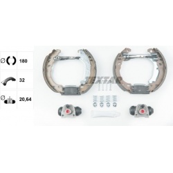 stabdžių trinkelių komplektas Shoe Kit Pro
                                TEXTAR                                         