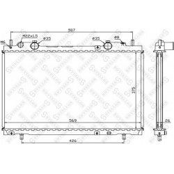 Aušinimo radiatorius
                                STELLOX                                                10-25692-SX, STE