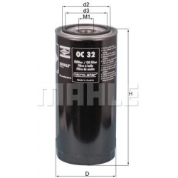 alyvos filtras
                                MAHLE                                                OC32, MAHLE, OC32, auto d