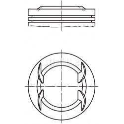 Stūmoklis
                                MAHLE                                                009 44 00, MAHLE, 0094400, au
