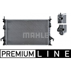 Aušinimo radiatorius
MAHLE CR 460 000P, MAHLE