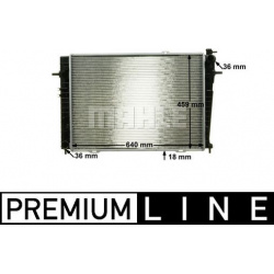 Aušinimo radiatorius
MAHLE CR 1335 000P, MAHL