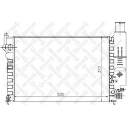 Aušinimo radiatorius
                                STELLOX                                                10-25083-SX, STE