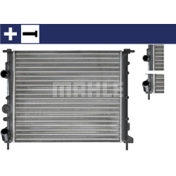 Aušinimo radiatorius
                                MAHLE                                                CR 449 000S, MAHLE