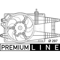 ventiliatorius, radiatoriaus BEHR *** PREMIUM LINE ***
                                MAHLE                                 