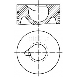 stūmoklis
                                MAHLE                                227 54 00, MAHLE, 2275400, auto detalė