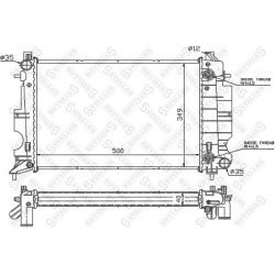 Aušinimo radiatorius
                                STELLOX                                                10-26229-SX, STE