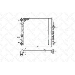 Aušinimo radiatorius
                                STELLOX                                10-26241-SX, STELLOX, 10-26241-S