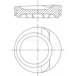 stūmoklis
                                MAHLE                                030 68 01, MAHLE, 0306801, auto detalė