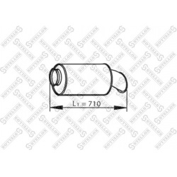 vidurinis / galinis duslintuvas
                                STELLOX                                                82-030