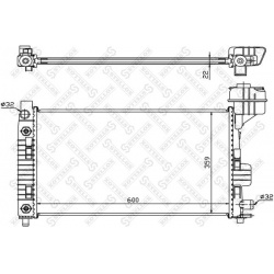 Aušinimo radiatorius
STELLOX 10-25894-SX, STE
