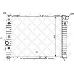 Aušinimo radiatorius
                                STELLOX                                                10-25323-SX, STE