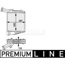 tarpinis suslėgto oro aušintuvas, kompresorius BEHR *** PREMIUM LINE ***
                                MAHLE             