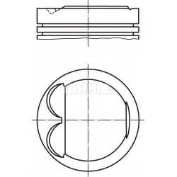 stūmoklis
                                MAHLE                                                607 77 01, MAHLE, 6077701, au