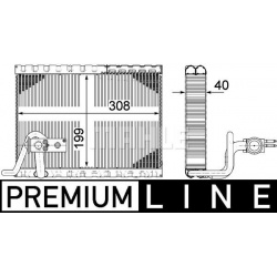 Garintuvas, oro kondicionierius BEHR *** PREMIUM LINE ***
                                MAHLE                              