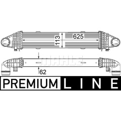 tarpinis suslėgto oro aušintuvas, kompresorius BEHR *** PREMIUM LINE ***
MAHLE