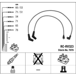 uždegimo laido komplektas
                                NGK                                                RC-RV323, NGK, 