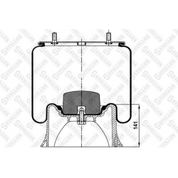 pneumatinė oro pagalvė
                                STELLOX                                90-40222-SX, STELLOX, 90-4022