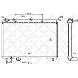 Aušinimo radiatorius
                                STELLOX                                                10-25646-SX, STE