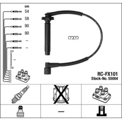 Uždegimo laido komplektas
                                NGK                                                RC-FX101, NGK, 