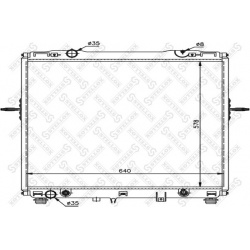 Aušinimo radiatorius
STELLOX 10-26496-SX, STE