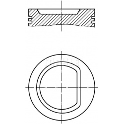 stūmoklis
                                MAHLE                                040 13 01, MAHLE, 0401301, auto detalė