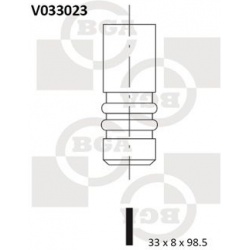 išmetimo vožtuvas
                                BGA                                                V033023, BGA, V033023,