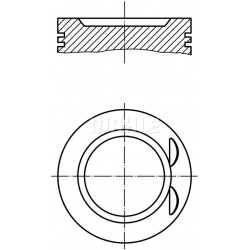 stūmoklis
                                MAHLE                                                033 21 01, MAHLE, 0332101, au