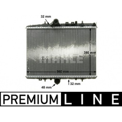 Aušinimo radiatorius
                                MAHLE                                                CR 883 000P, MAHLE