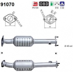 katalizatoriaus keitiklis
                                AS                                                91070, AS, 91070,