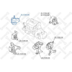 variklio montavimas
                                STELLOX                                                25-17247-SX, STELL