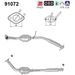 katalizatoriaus keitiklis
                                AS                                                91072, AS, 91072,