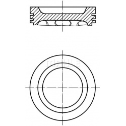 stūmoklis
                                MAHLE                                                012 15 03, MAHLE, 0121503, au