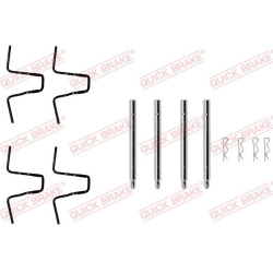 priedų komplektas, diskinių stabdžių trinkelės
                                QUICK BRAKE                              