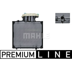 Aušinimo radiatorius
                                MAHLE                                                CR 702 000P, MAHLE