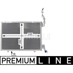 kondensatorius, oro kondicionierius BEHR *** PREMIUM LINE ***
                                MAHLE                          