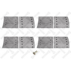 stabdžių antdėklo rinkinys, būgninis stabdys
                                STELLOX                                85-01