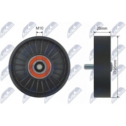 kreipiantysis skriemulys, V formos rumbuotas diržas
                                                RRK-KA-301, NTY, RRK-KA-