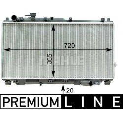 Aušinimo radiatorius
                                MAHLE                                                CR 1322 000P, MAHL